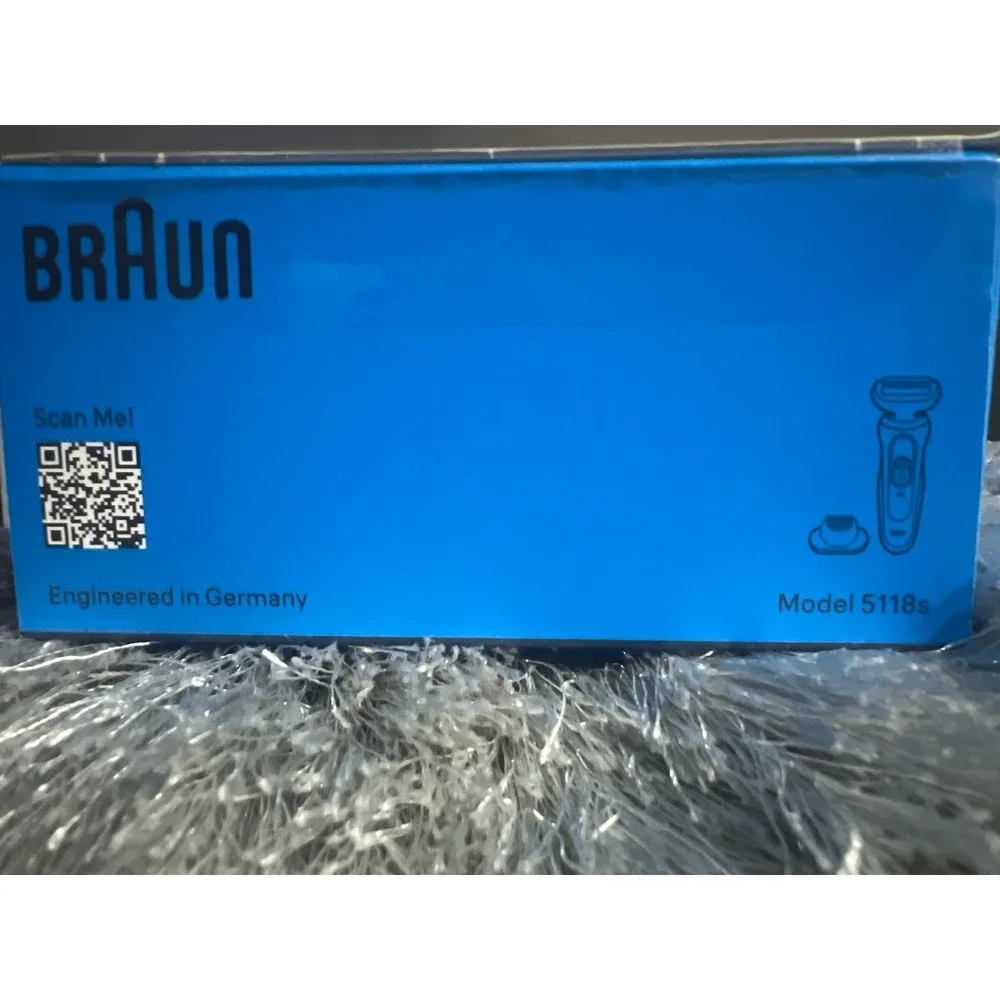 Braun Series 5‎ 5118s Men's Electric Shaver Kit Clean Fast Shave 50 Min Battery